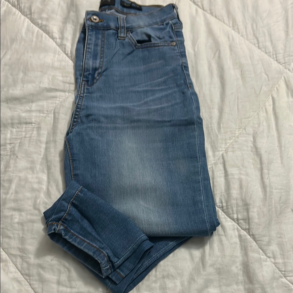 Kendall & Kylie The Kontour High Rise skinny Blue Jeans (9/29)